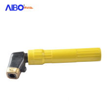 Yellow color handle twist type welding 400A electrode holder for hot sale